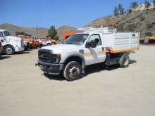 2008 Ford F450 SD XL Debris Dump Truck,
