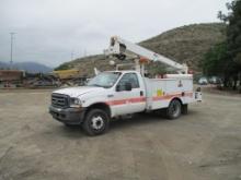 2003 Ford F550 S/A Bucket Truck,