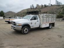 2011 Dodge Ram 5500 HD S/A Flatbed/Stakebed Truck,