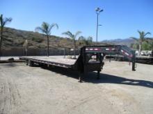 2013 PJ Trailers T/A Goose Neck Equipment Trailer,