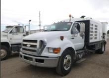 2008 Ford F650 S/A Vacuum Hydro Excavator Truck,