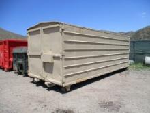 22' Enclosed Roll-Of Bin,