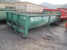 16' Low Side Elliptical Roll-Off Bin