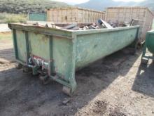 16' Elliptical Roll-Off Bin,