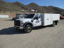 2008 Ford F550 XL SD Utility Concrete Saw Truck,