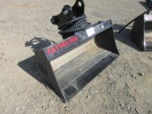 32" Hydraulic Tilting Bucket Attachment,