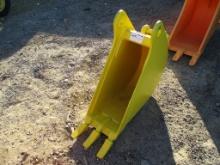 Lot Of Case 12" Backhoe Tooth Bucket,