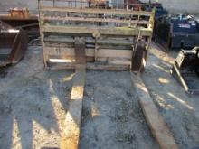 Lot Of JLC Forklift Fork Attachment,