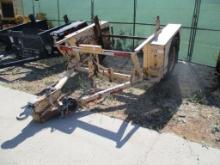 1982 Hogg & Davis P-120 S/A Cable Reel Trailer,