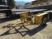 1980 Hogg & Davis P120BE96 S/A Cable Reel Trailer,
