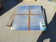 New Unused 3' x 4' Diamond Plate Sheets,