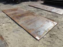 Lot Of 4' x 10' x 1/2" Steel Trench Plate
