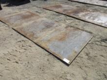 Lot Of 4' x 10' x 1/2" Steel Trench Plate