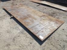 Lot Of 4' x 10' x 1/2" Steel Trench Plate