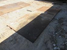 Lot Of 4' x 10' x 1/2" Steel Trench Plate