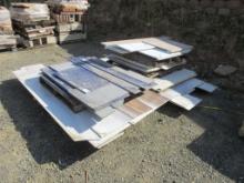 (5) Pallets Of Misc Size Pieces Marble/Granite,