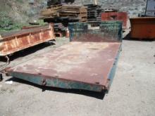 Lot Of 12' Steel Flatbed Body Truck Body