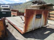 Lot Of 14' Flatbed Body Truck Body