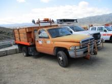 1999 Dodge Ram 3500 Debris Dump Truck,
