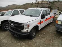 2022 Ford F350 Crew-Cab Utility Truck,