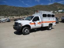 2002 Ford F450 XL SD Utility Survey Truck,