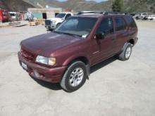 2002 Isuzu Rodeo SUV,
