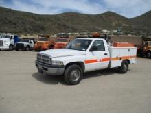 2001 Dodge Ram 2500 Utility Truck,