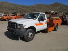 2004 Ford F450 SD S/A Cone Truck,