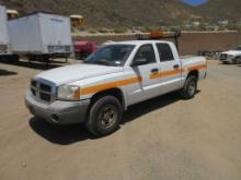 2007 Dodge Dakota Crew-Cab Pickup Truck,