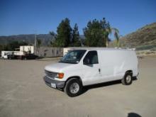 2006 Ford E150 Detail Cargo Van,