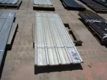 New Unused 35"' x 8' Poly Carbonate Roof Panels,