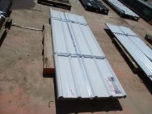 New Unused 3' x 8' Metal Roof Panels,
