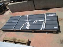 New Unused 3' x 8' Metal Roof Panels,