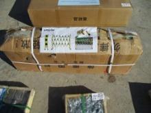 New Unused Metal Mobile Expandable Barricade,