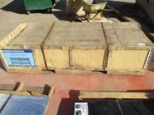 New Unused Black Galvanized Steel Fencing Kit,