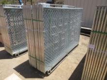 New Unused 10' x 6' Chain Link Fencing,