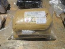 (2) New Unused Yellow Outdoor Patio Fabric Screen,