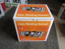 Lot Of New Unused Auto Darkening Welding Helmet