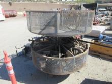 Lot Of 60" Circular Storage Rack,