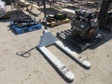 Lot Of Manual Hydraulic Pallet Jack
