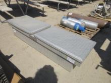 Lot Of Ultima Aluminum Truck Bed Tool Box