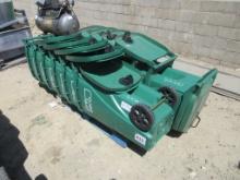 (12) 35-Gallon Plastic Rolling Trash Cans W/Lids