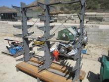 Equipto Double Side 7' x 6' Metal Rack