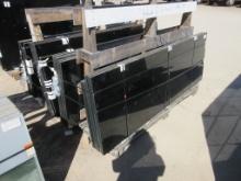 (2) Lots Of Misc Sized Glass Window Panels,