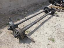 Lot Of (1) 96" 8-Lug Trailer Axle,