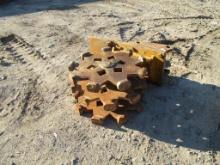 Lot Of 18" Compaction Wheel Attachment,