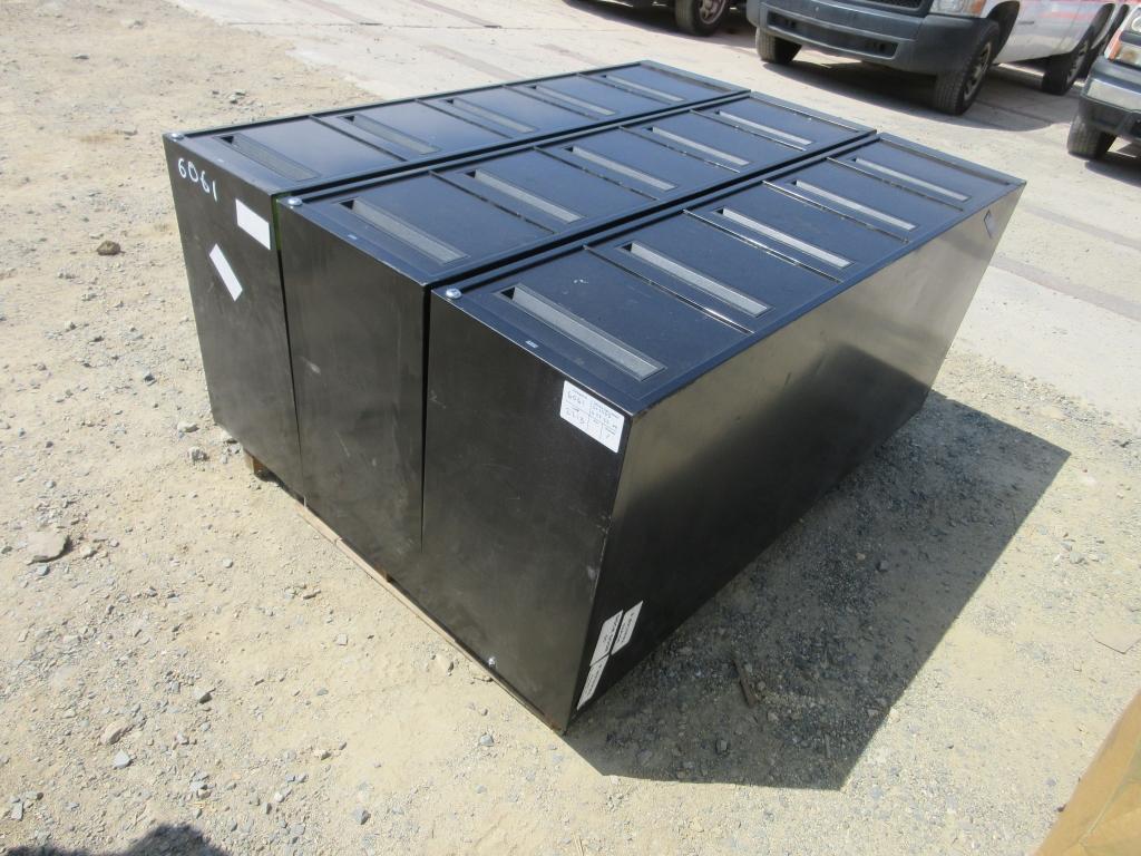 Lot Of Metal 5-Drawer File Cabinets,