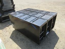 Lot Of Metal 5-Drawer File Cabinets,