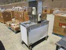 Lot Of Portable 2-Sink Sanitation Station,