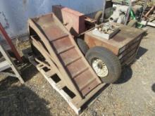 Lawson Hardware Cabinet W/Contents,